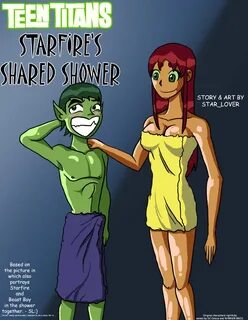 Star Lover Starfire's Shared Shower (Finished) Story Viewer 