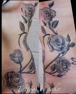 Found on Bing from www.pinterest.com Rose vine tattoos, Rose