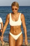 Sofia Richie: In White Bikini at Beach in Miami-40 GotCeleb