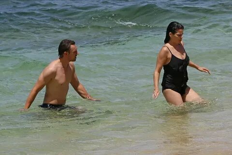 NEVE CAMPBELL in Swimsuit - HawtCelebs