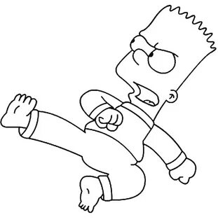 Rugrats and The Simpsons coloring pages: learn the distinct 