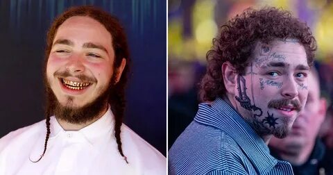 Post Malone Says He Got All of His Face Tattoos Because He's