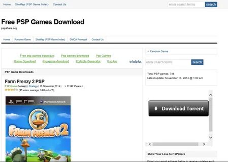 PSPShare.org Tempat Download Game PSP Gratis
