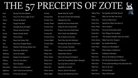 Zotes precepts