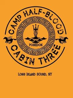 Percy Jackson - Camp Half-Blood - Cabin Three - Poseidon' T-