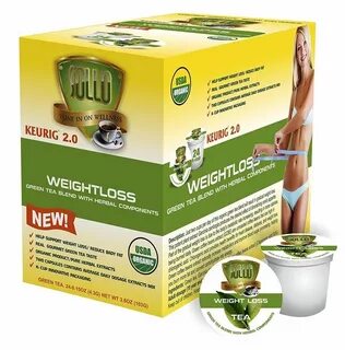 SOLLO Keurig K-Cup Pods, Weight Loss Slimming Tea, Strong An