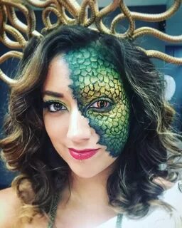 Medusa Halloween Makeup - Imgur