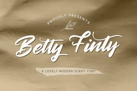 Betty Finty Font StringLabs FontSpace