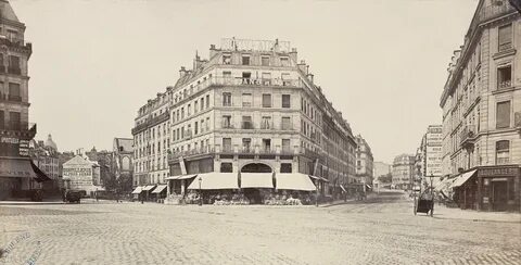 1877. Результат османизации Парижа в работах Шарля Марвиля. 