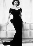 Ava Gardner Hollywood glamour dress, Hollywood fashion, Holl