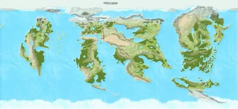 ArtStation - Golarion World Map