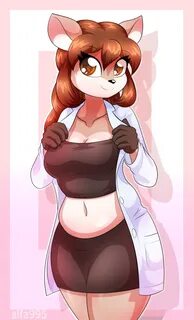 Dr. Doe beneath the lab outfit Furries Know Your Meme