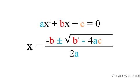 What is the Quadratic Formula? (Explained with 9 Surefire Ex