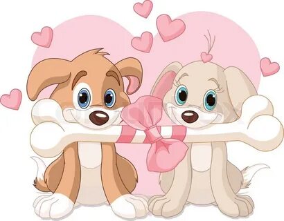 Valentine Puppy Clip Art Related Keywords & Suggestions - Va