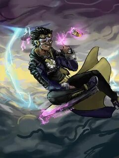 Static Shock by TarikHavoc Static shock, Black lightning sta