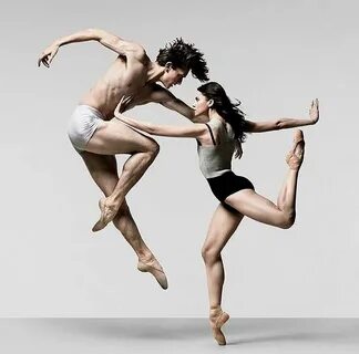 Stunning photo of incredible dancers Valerie and Callum Linn