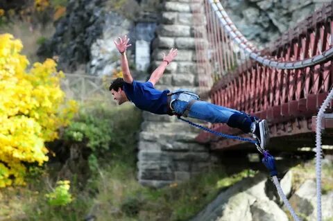 Bungy Jumping off the Kawarau Bridge in New Zealand