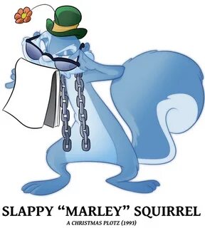 20 Toons of Christmas 2018 - Slappy Squirrel by https://www.