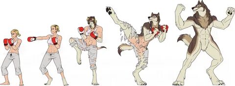 Werewolf transformation Furry Amino