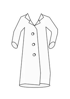 printable lab coat template - Clip Art Library