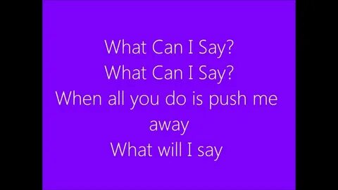 Shealeigh - What Can I Say? (Lyrics) - YouTube