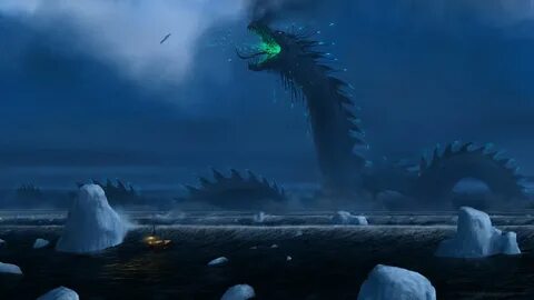 Jormungandr: The World Serpent World serpent, Mythical creat