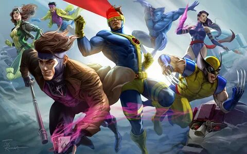 Desktop HD wallpaper: X Men, Wolverine, Comics, Gambit (Marvel Comics), Rog...