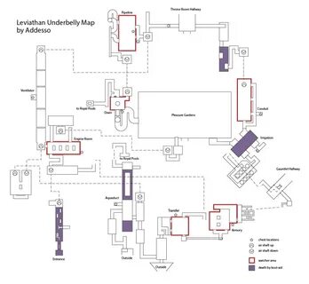 Leviathan Raid Underbelly Map - Wales On A Map