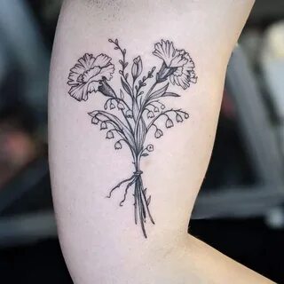 Top 33 Best Carnation Tattoo Ideas -2021 Inspiration Guide