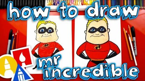 How To Draw Mr. Incredible From Incredibles 2 - YouTube