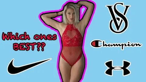 High end sports bra's! which ones best? - YouTube