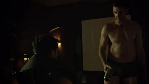 ausCAPS: Richard Armitage and Raúl Esparza shirtless in Hann