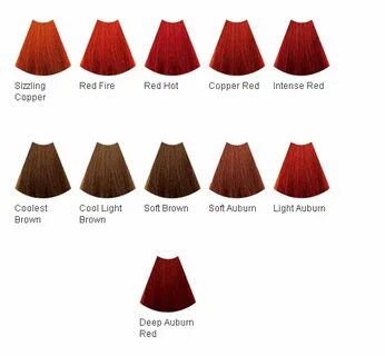 l'oreal excellence creme hicolor color chart Red hair color 