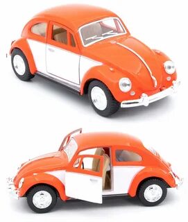 Машинка металлическая Kinsmart 1:32 1967 Volkswagen Classical Beetle (Фольксваге