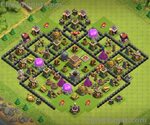 Town hall 8 base - Best TH8 layout Clash of Clans