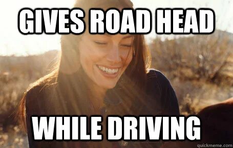 Gives road head while driving - Awesome Girlfriend Alice - q