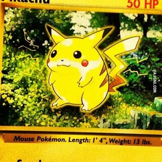 I was looking through my old pokemon cards. I just love how 