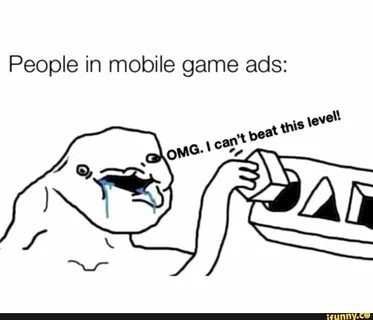 People in mobile game ads: - iFunny :) Funny Science & Tech 