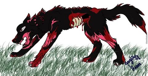Zombie Wolf For Wolfzombie :) by daughterofhades - Meme Cent