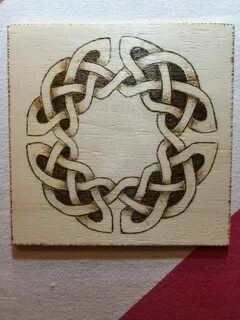 Pyrography Celtic Knot Celtic knot drawing, Pyrography patte