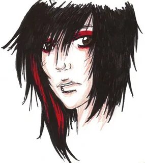 Emo Boy Sketch at PaintingValley.com Explore collection of E