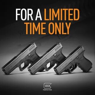 GLOCK Limited Time Offer: Gen3 Pistols with RTF2 Grips and S