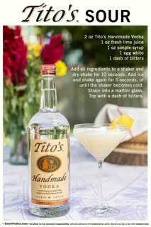 Tito's cocktail recipes