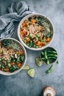 Edamame Soba Noodle Bowl Recipe Soba noodle bowl, Slow cooke