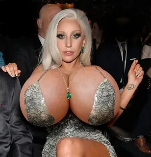 Lady gaga breast tits new boobs