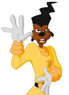 Goofy movie, Powerline goofy movie, Black cartoon characters