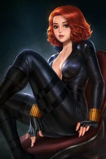 Black Widow Superhero Blackwidow Marvel Comicpornart My XXX 