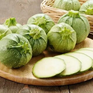 Summer Squash Seeds - Ronde De Nice Vegetable Seeds in Packe