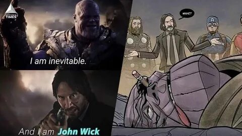 10 Funny Memes If Avengers Had John Wick In Their Team Again