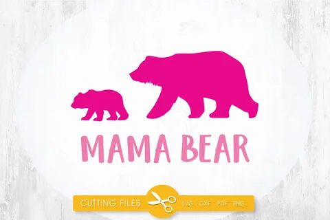 Mama Bear Graphic by PrettyCuttables - Creative Fabrica